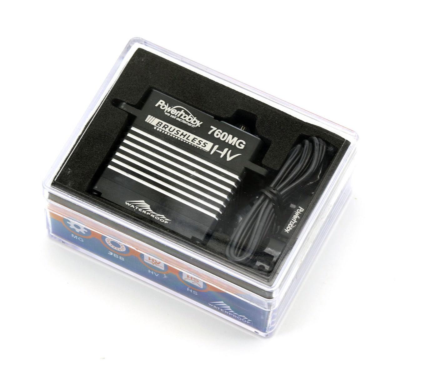 Powerhobby 760MG Monster Troque Waterproof Steel Gear Brushless Servo - PowerHobby
