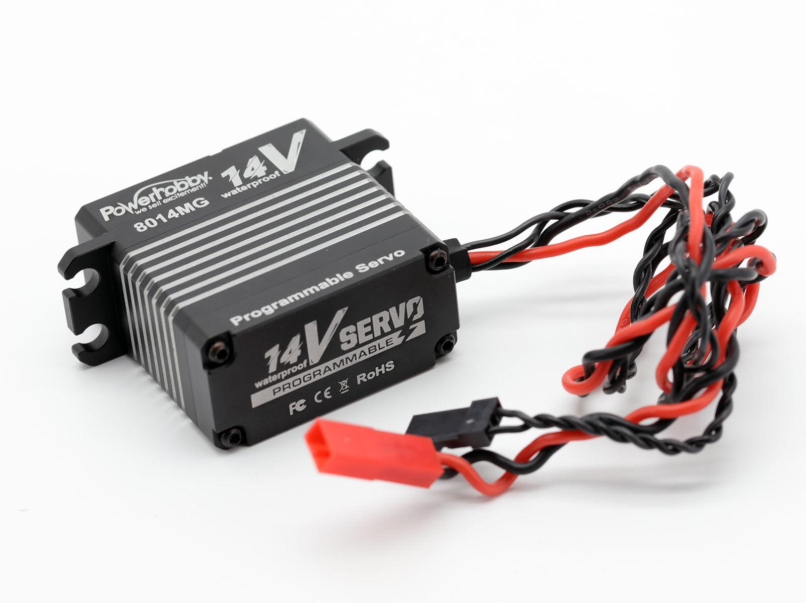 Powerhobby 8014MG 14v Programmable Waterproof HV Brushless 3s Lipo
