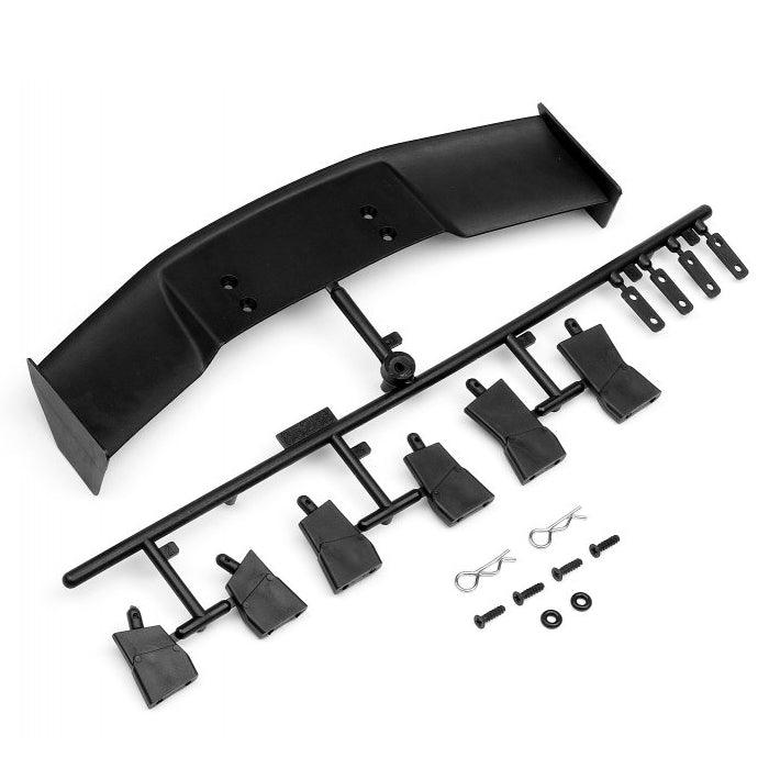 HPI Racing 85288 1/10 GT Wing Set Type D Black RTR Sprint 2 / E10 Drift Nitro 3 - PowerHobby