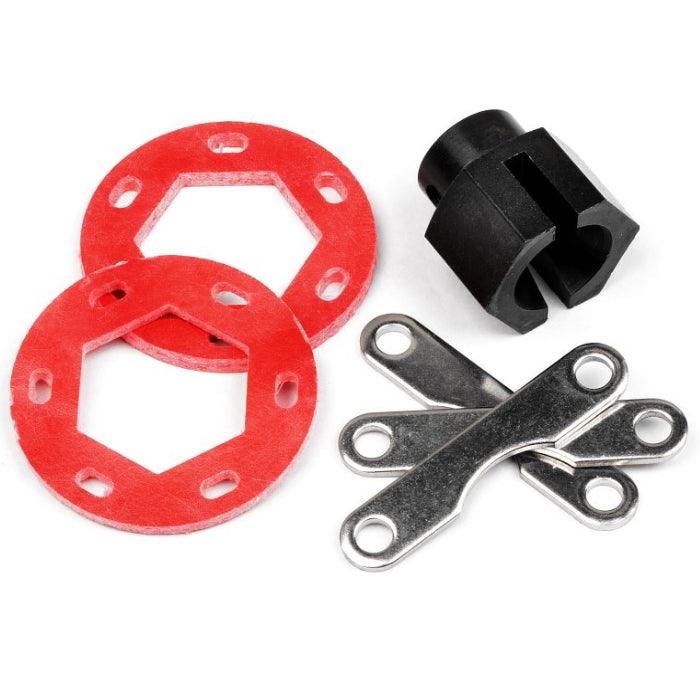 HPI Racing 87025 Fiberglass Dual Disk Brake Kit Savage X 4.6 / Savage XL 5.9 RTR - PowerHobby