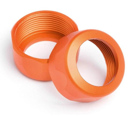 HPI Racing 87491 Aluminumm Shock Cap 20x12mm Orange Baja 5T / Baja 5B SS - PowerHobby