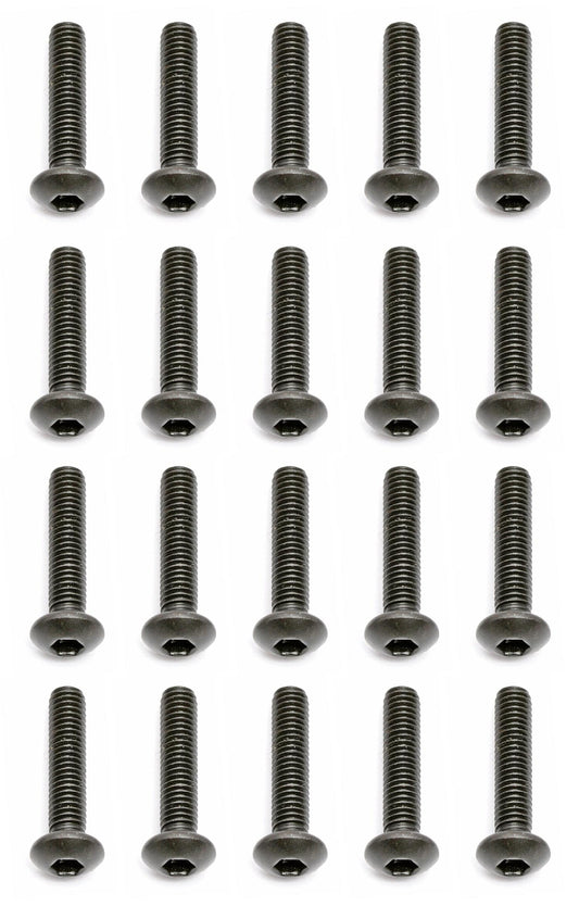 Associated 25187 3x14mm Button Head Hex Screw (20) RC8 ProLite MGT TC5 RC10B5 - PowerHobby