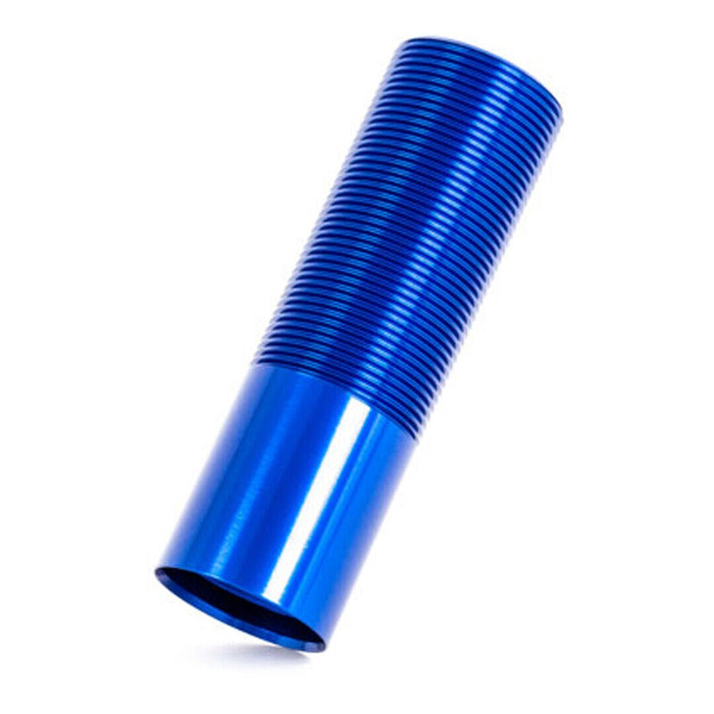 Traxxas 9665X Aluminum GT-Maxx Long Shock Body Blue : Sledge - PowerHobby