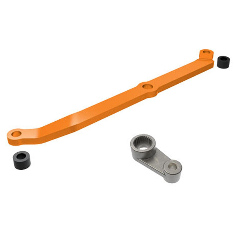 Traxxas 9748-ORNG TRX-4M Aluminum Steering Link w/Metal Servo Horn / Spacers - PowerHobby