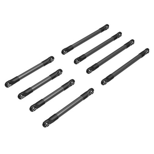 Traxxas 9749-GRAY TRX-4M Heavy-Duty Aluminum Suspension Link Set (Gray) - PowerHobby