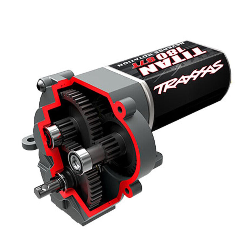 Traxxas 9791R TRX-4M Complete Low Range Transmission w/ Titan 87T Motor - PowerHobby