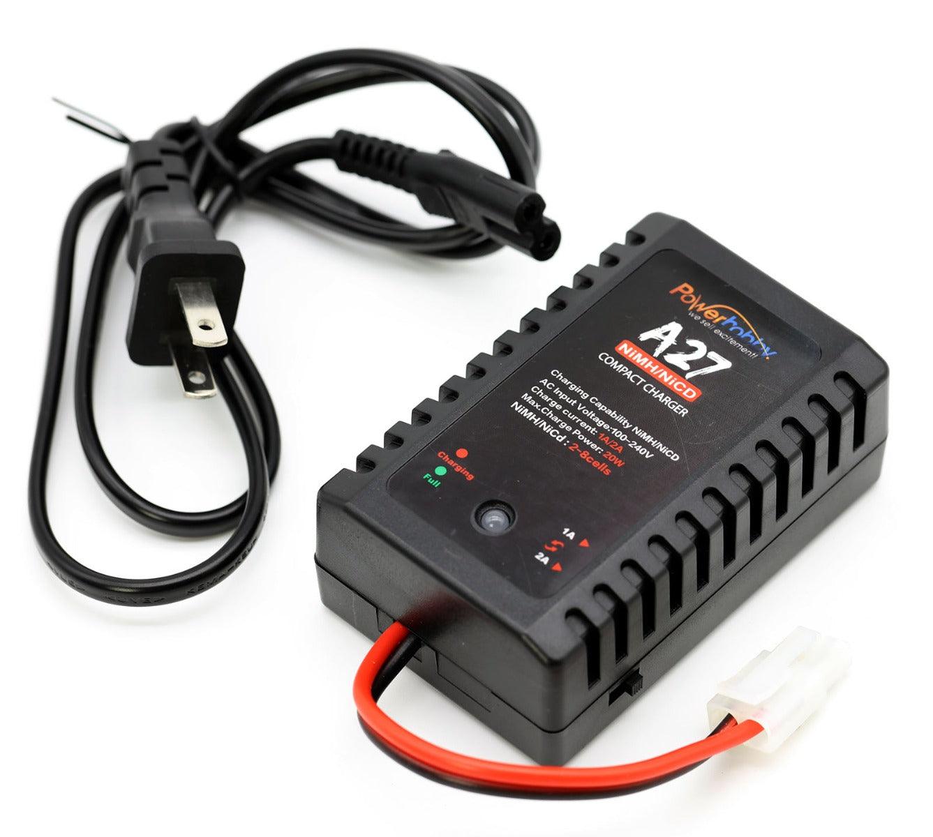 Powerhobby Fast Peak NiMH NiCD A/C Charger for 6v 7.2v 9.6v Battery - PowerHobby