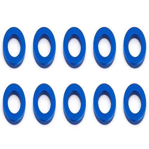 Associated 31382 Ballstud Washers, 5.5x1.0 mm Blue Aluminum Apex Scion RC10 SC10 - PowerHobby