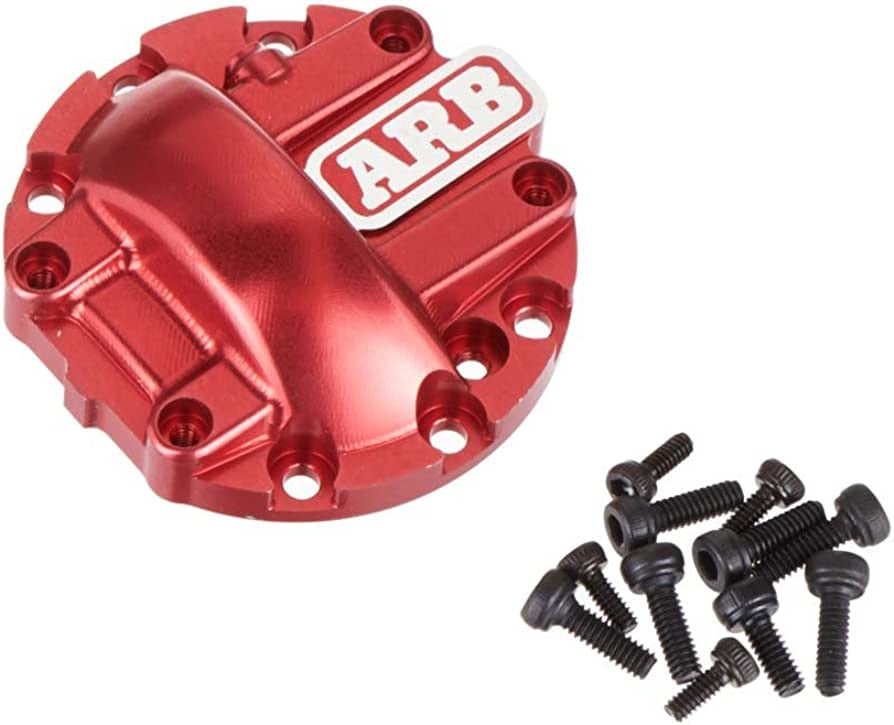 RC4WD RC4Z-S1295 ARB Diff Cover, Red: Yota II Axle - PowerHobby