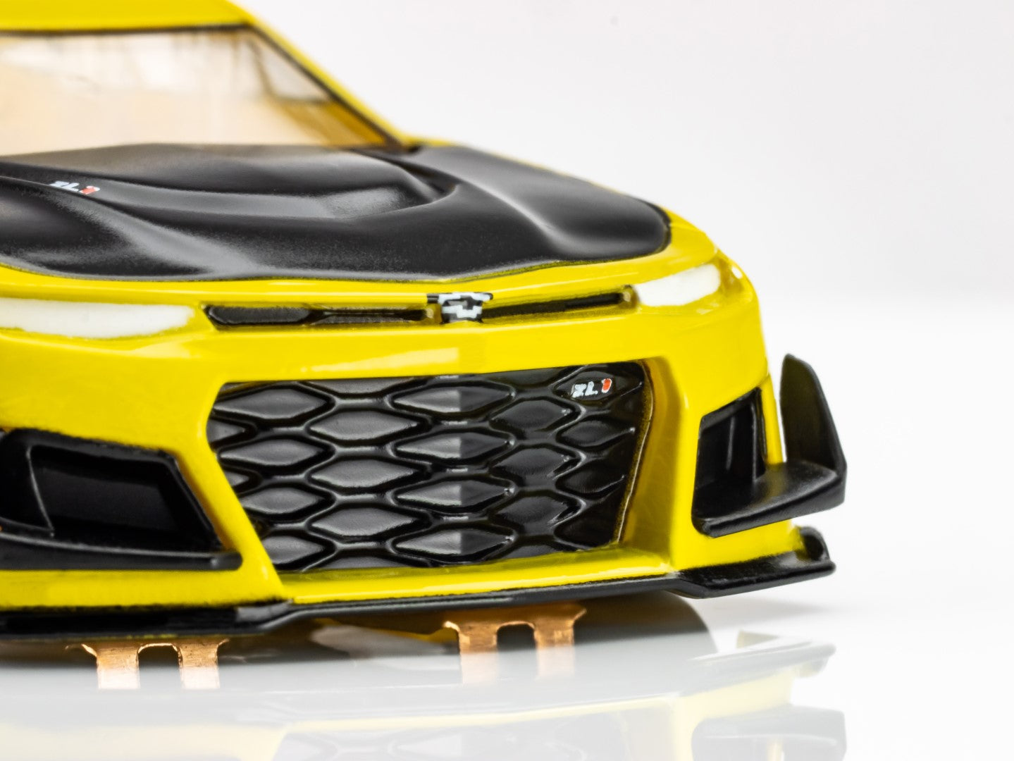 AFX 2021 Chevy Camaro 1LE Shock Yellow HO Scale Slot Car 22075 AFX22075 - PowerHobby