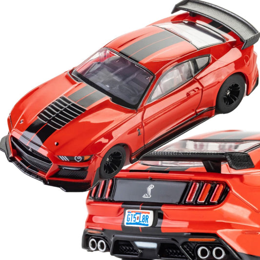 AFX 2021 Ford Mustang GT500 Race Red HO Scale Slot Car 22077 AFX22077 - PowerHobby