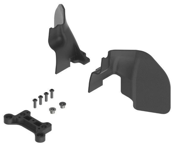 GPM Link Telaio Posteriore In Alluminio Per Arrma SENTON/Typhon/Outcast/Notorious 6S BLX - Grigio