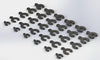 Arrma AR330366 Composite Spacer Set Nero 6S Nero Fazon Nero Big Rock