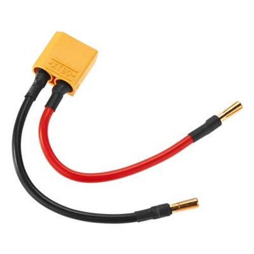 Arrma AR390201 XT90-4mm Banana Plug Charging Lead Nero Outcast 6S - PowerHobby