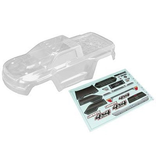 Arrma AR402261 Body Clear w/Decals Granite 4x4 - PowerHobby
