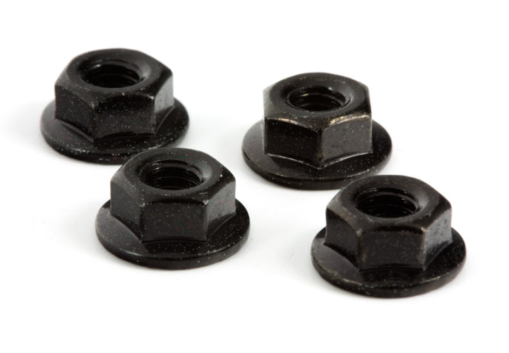 Arrma Serated Wheel Nut M4 Black Granite Voltage Fazon Voltage Raider Fury ADX10 - PowerHobby