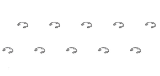 Arrma AR710001 E-Clip E-2 (10pieces) Granite Voltage Fazon Voltage - PowerHobby