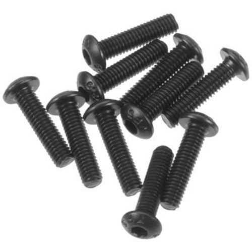 Arrma Button Head Screw 3.x12mm Raider Vortek Granite Fury Outcast Nero Mojave - PowerHobby