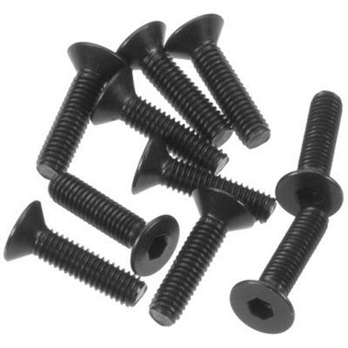 Arrma Flat Head Screw 3x12mm Nero Raider Vorteks Granite Fury Mojave Felony 6S - PowerHobby