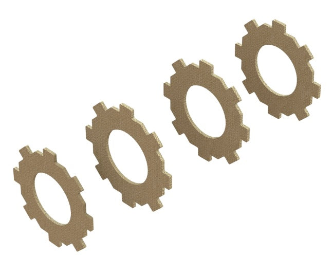 Arrma ARA310908 Slipper Pad (4) Big Rock Granite Kraton Outcast Senton Typhon - PowerHobby