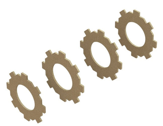 Arrma ARA310908 Slipper Pad (4) Big Rock Granite Kraton Outcast Senton Typhon - PowerHobby