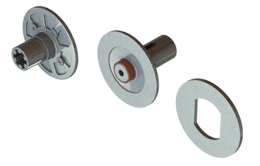 Arrma ARA310946 Slipper Plate & Hub Set Big Rock Granite Kraton Outcast Senton - PowerHobby