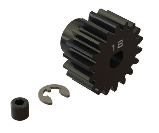 Arrma ARA310965 Pinion Gear 18T HD Mod1 Safe-D5 Kraton 4X4 8S - PowerHobby