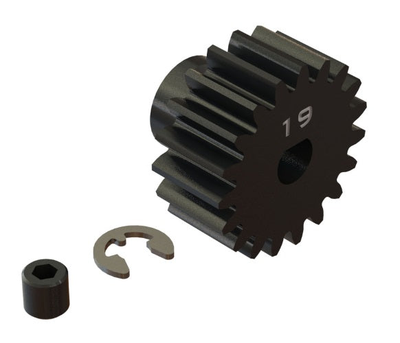 Arrma ARA310966 19T Mod1 Safe-D5 Pinion Gear Kraton 8S Outcast 8S - PowerHobby