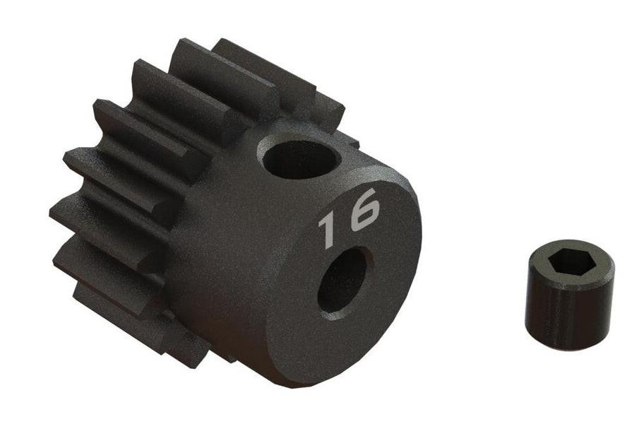 Arrma ARA311078 16T 0.8Mod 1/8 Bore CNC Steel Pinion Gear