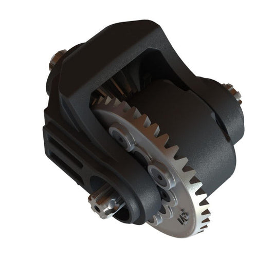 Arrma ARA311156 Metal Gear Front / Rear Transmission Module Set - PowerHobby