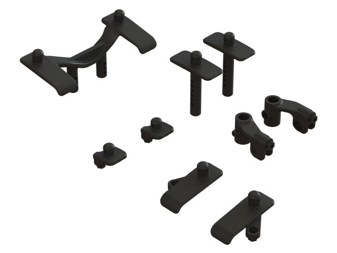 Arrma ARA320485 Body Post Set Kraton 4X4 8S - PowerHobby
