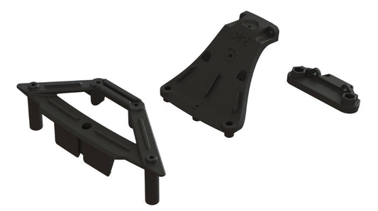 Arrma Front Bumper Support 1/7 Infraction 6S 1/7 Limitless 6S 1/7 Felony 6S - PowerHobby