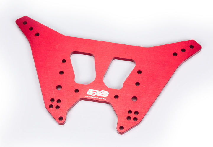 Arrma Rear Shock Tower Cnc 7075 T6 Aluminum L (Red) Kraton Notorious Outcast - PowerHobby