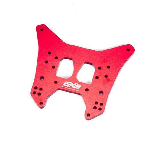 Arrma ARA320612 Rear Shock Tower CNC 7075 T6 Aluminum Red 8s Kraton / Outcast - PowerHobby