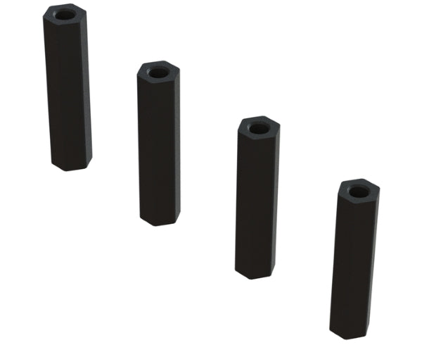 Arrma Aluminum Servo Mount Posts (4) Outcast Talion Kraton Notorious Typhon - PowerHobby