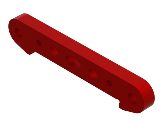 Arrma ARA330557 Aluminum Rear Suspension Mount Red Kraton 4X4 8S Outcast 8S - PowerHobby