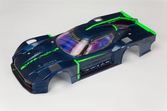 Arrma ARA414006 VENDETTA 4X4 BLX Finished Painted Body Blue - PowerHobby