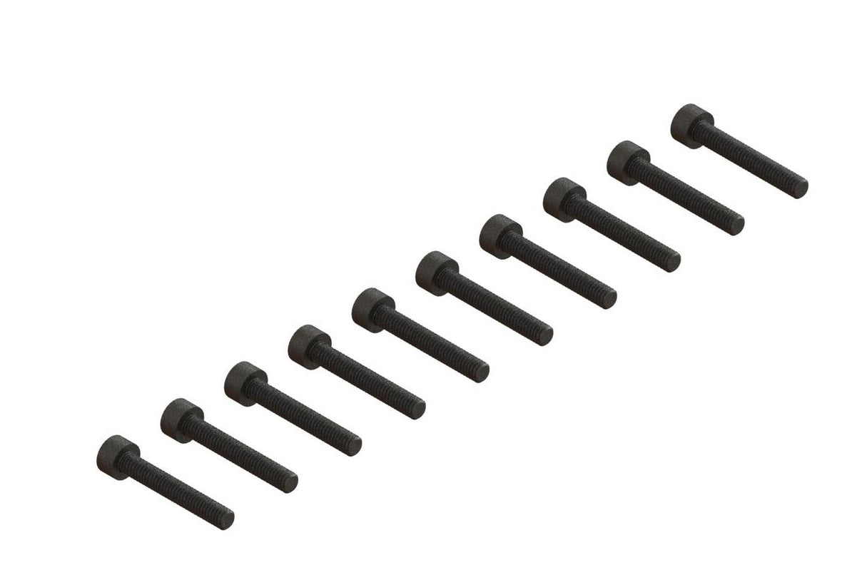 Arrma ARA702007 Cap Head Screw M2.5x16mm (10) - PowerHobby