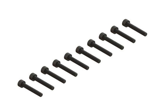 Arrma ARA702007 Cap Head Screw M2.5x16mm (10) - PowerHobby