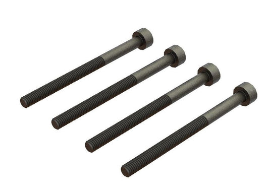 Arrma ARA723340 Cap Head Hex Machine Screw M3x40mm (4) - PowerHobby