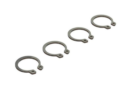 Arrma ARA729000 C Clip 15mm (4) Kraton 4X4 8S Outcast 8S - PowerHobby