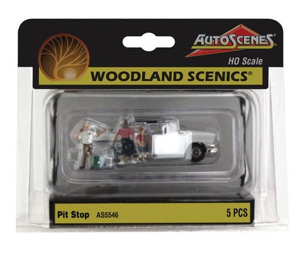 Woodland Scenics AS5546 HO Scale Pit Stop - PowerHobby