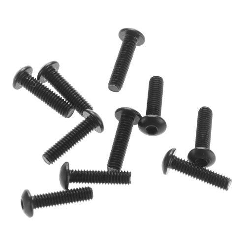 Axial AX31538 Hex Socket Button Head M2.6x10mm Black (10) 1/18 Yeti Jr / Score - PowerHobby