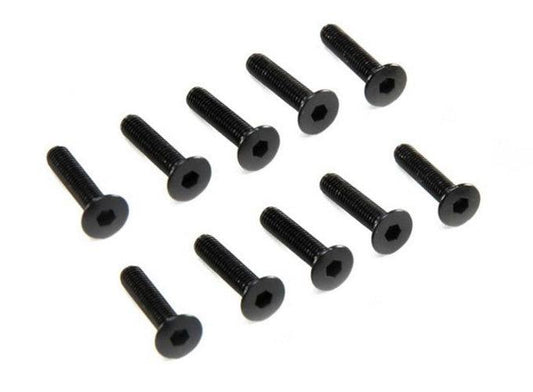 Axial AXI235178 M3 x 14mm Flat Head Screw (10) SCX10III - PowerHobby