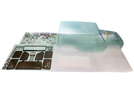 Axial AXI250000 SCX6 Jeep JLU 4dr Wrangler Body (Clear) - PowerHobby