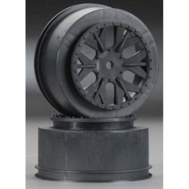 Duratrax DTXC3834 SC Wheel Black ASC SC10 4x4 (2) - PowerHobby