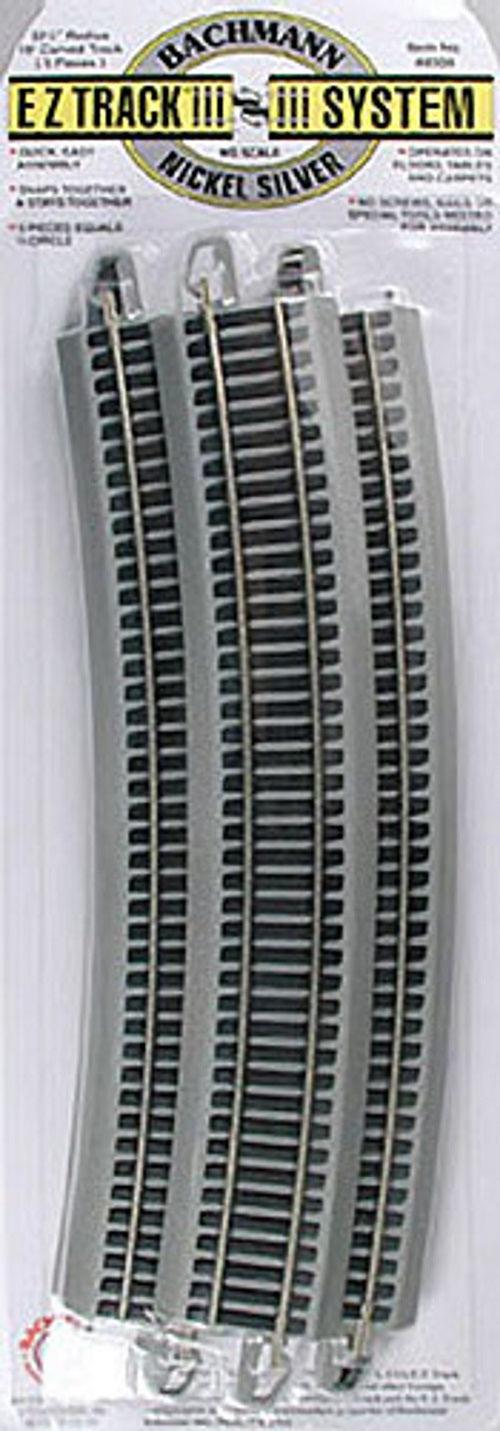 Bachmann EZ-Track HO Scale Curved Track – 33.25 Inch Radius 18 Degree – 44504-1372730