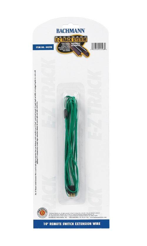 Bachmann 44598 10' Green Switch Extension Wire - PowerHobby