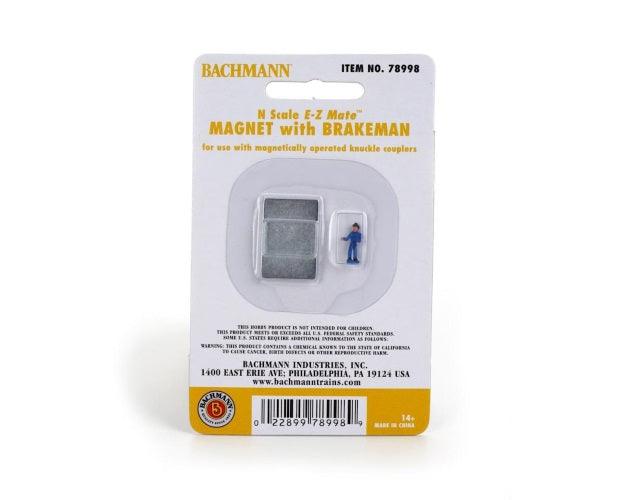 Bachmann 78998 N EZ Mate Uncoupling Magnet w/Brakeman - PowerHobby