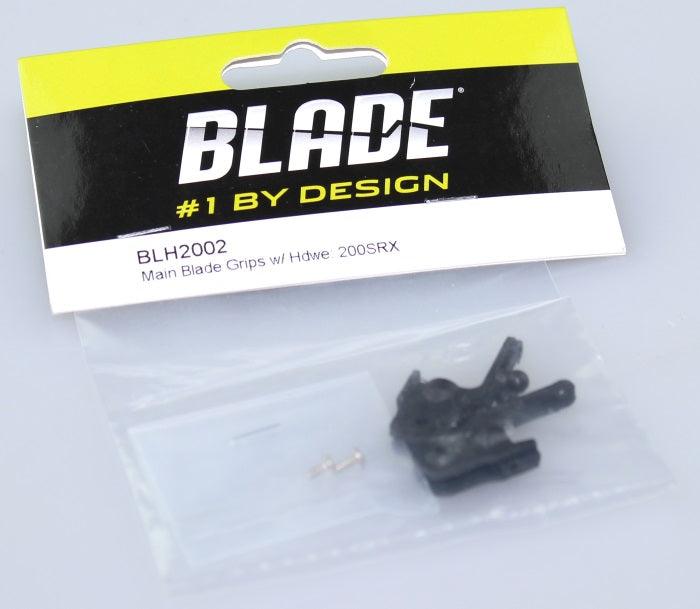 Blade BLH2002 Main Blade Grips with Hardware 200 SR X - PowerHobby